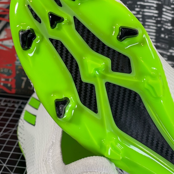 Adidas Men’s Sz 13 X Speedportal.3 LL FG Soccer Cleats Green White HP9718 NEW - Picture 12 of 13